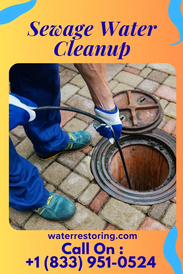 Sewage Water Cleanup in Cimarron City, OK